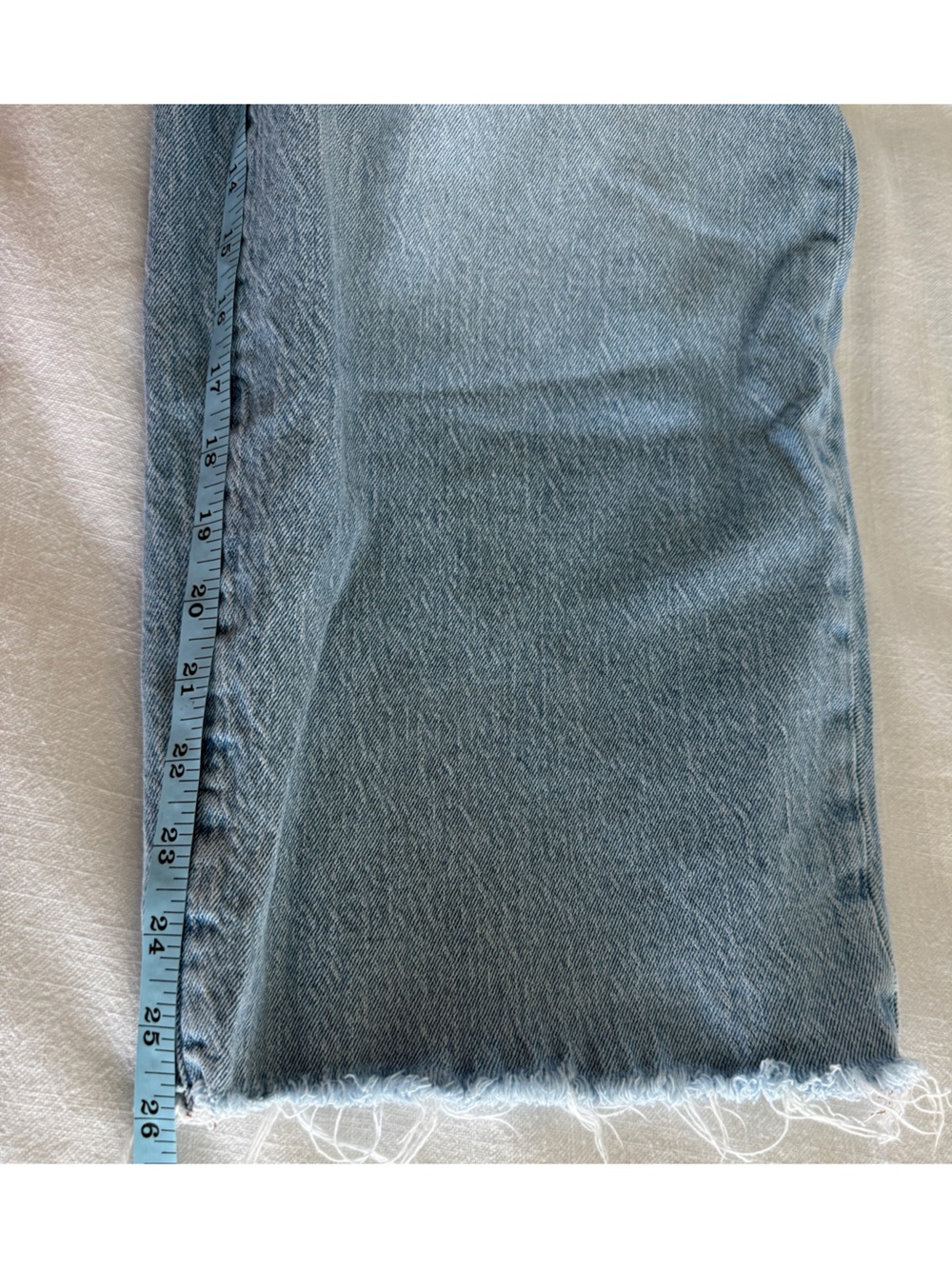 Madewell Women’s Curvy Perfect Vintage Wide Leg Crop Jeans Sz 31 - Picture 13 of 14